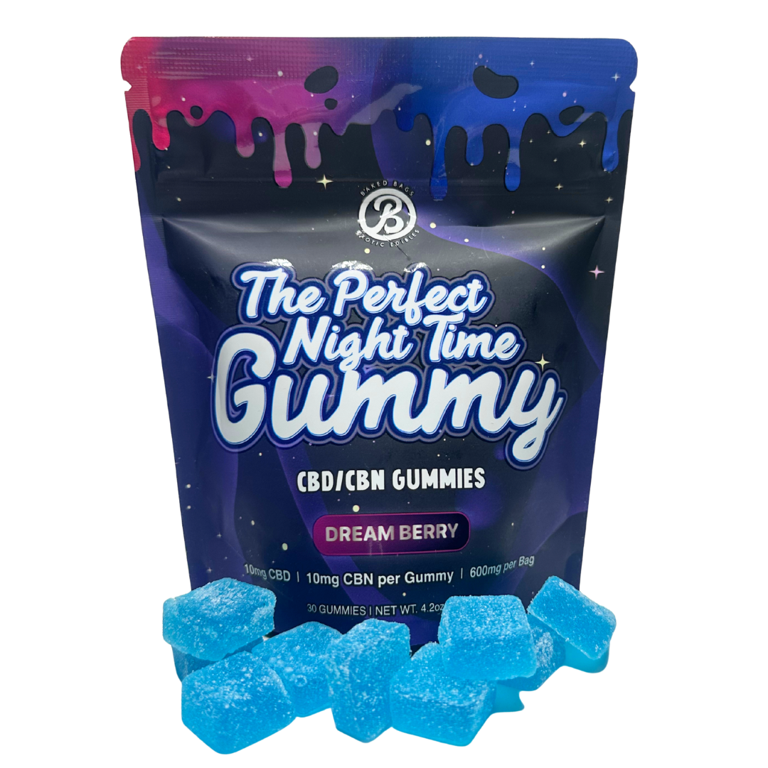 CBD:CBN Night Time Gummies10mg CBD + 10mg CBN Night Time Sleep