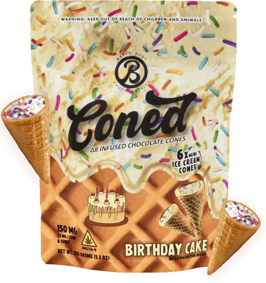 CONED - BIRTHDAY CAKE EDIBLES