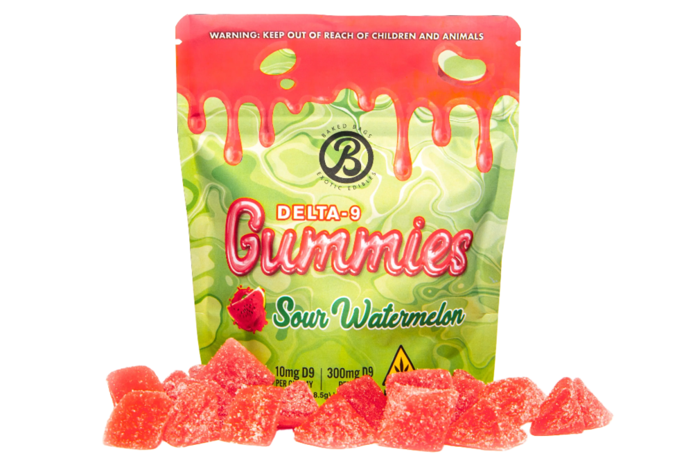 STONER PATCH Infused Sour Gummy Watermelons - Garden Of Weeden STONER PATCH Infused Sour Gummy Watermelons - Garden Of Weeden