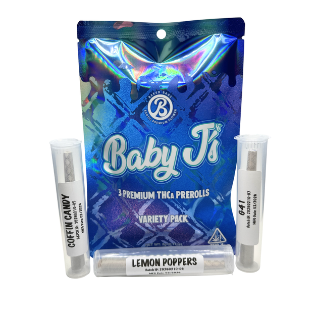 Variety Bag of Pre-Rolls: Coffin Candy, Lemon Poppers, G41