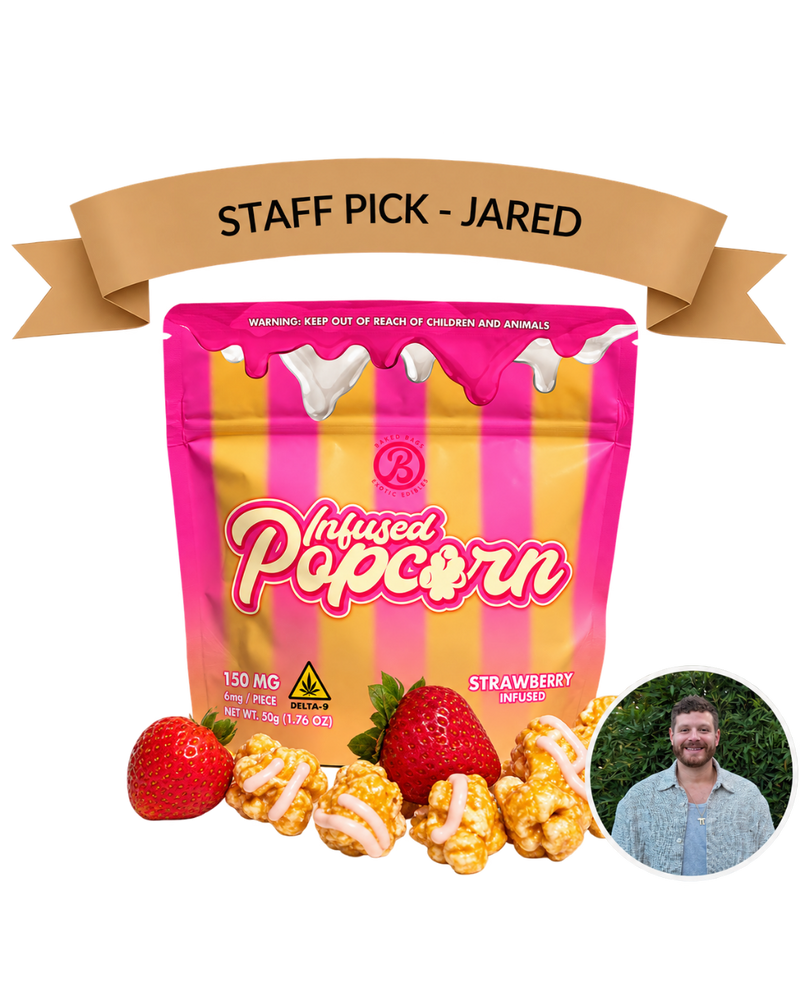 INFUSED POPCORN - STRAWBERRY