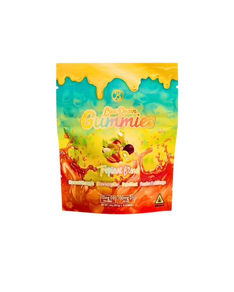 Tropical Blend Live Rosin Gummies