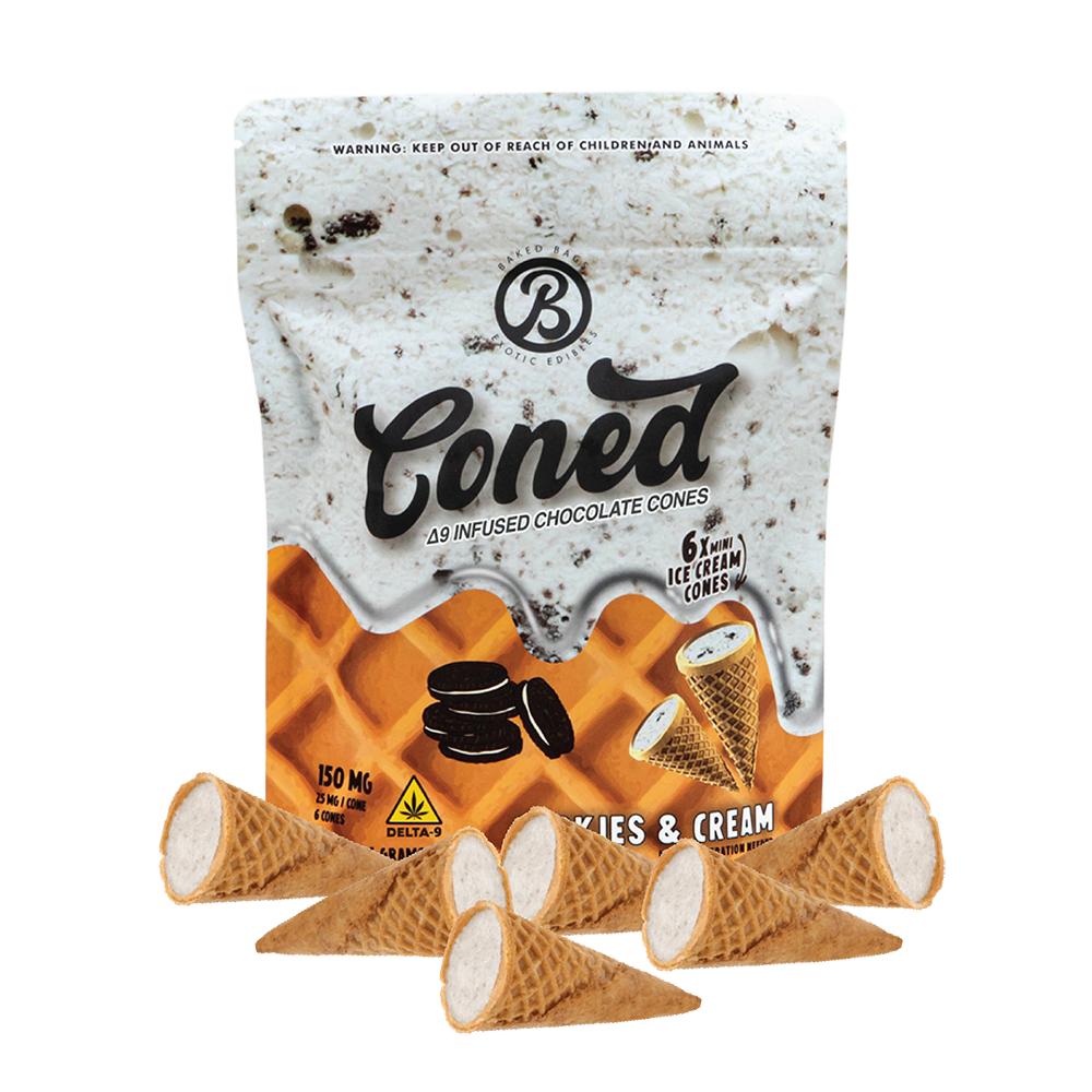 Coned Coned | Hemp Edibles | Baked Bags