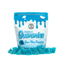Sour Blue Raspberry Gummies