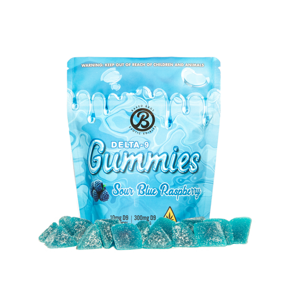 GUMMIES - SOUR BLUE RASPBERRY
