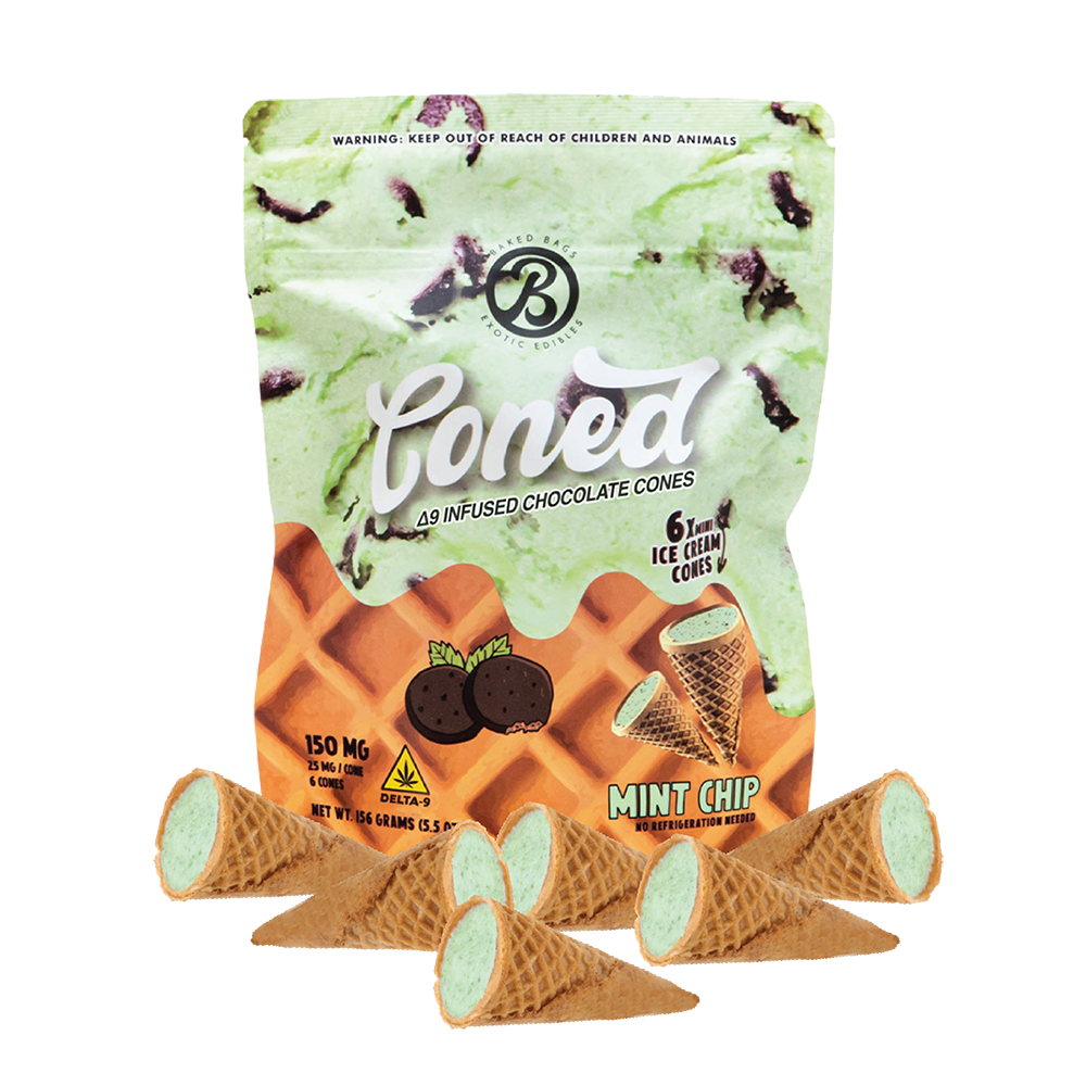 Coned | Hemp Edibles | Baked Bags