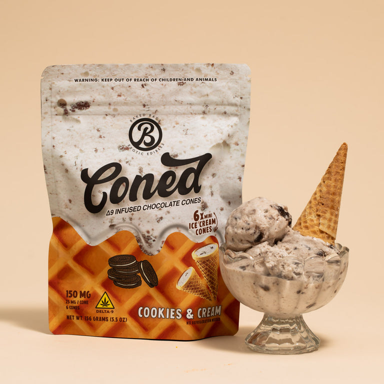 Coned | Hemp Edibles | Baked Bags