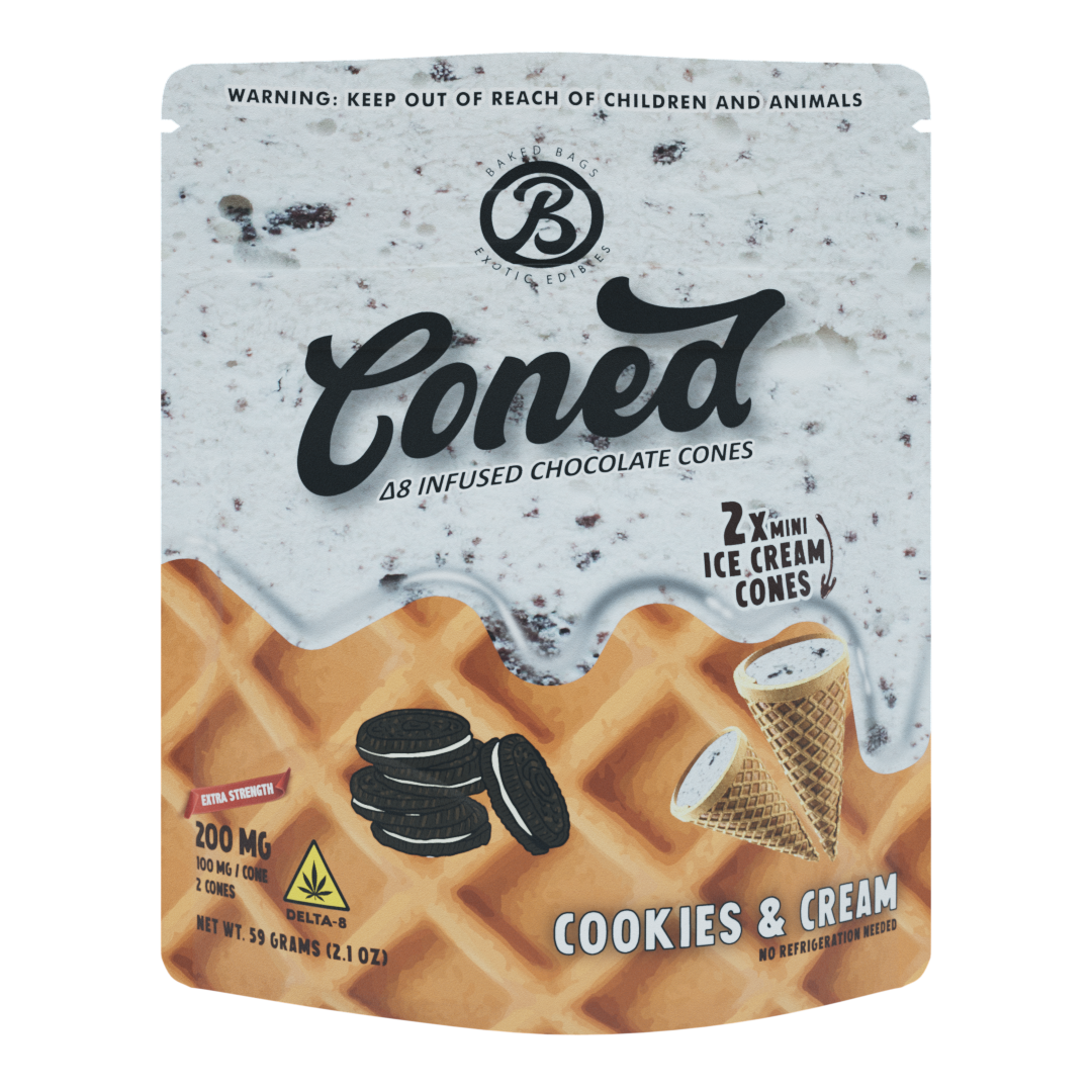 CONED - COOKIES & CREAM 2-PACK D8