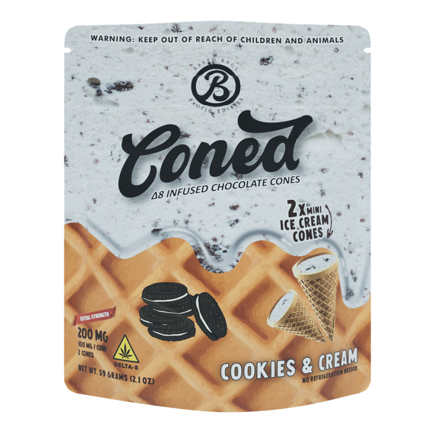 CONED - COOKIES & CREAM 2-PACK D8