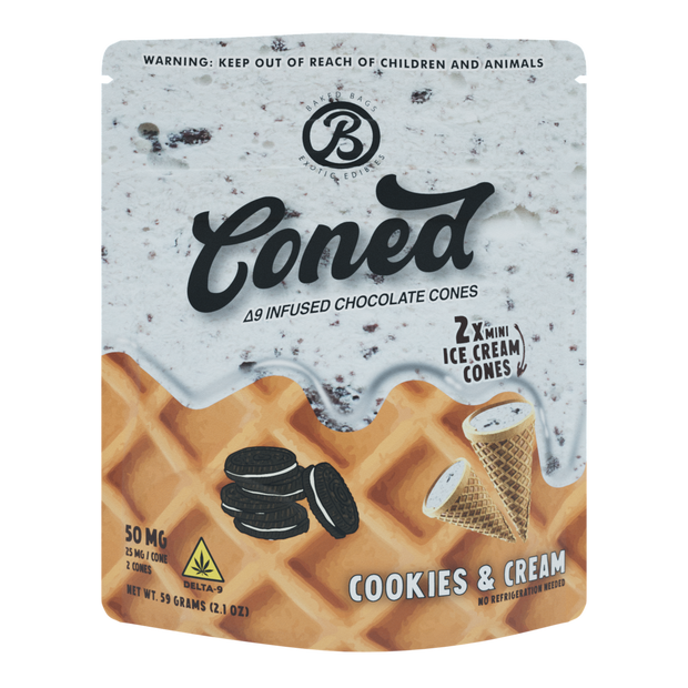 CONED - COOKIES & CREAM 2-PACK D9