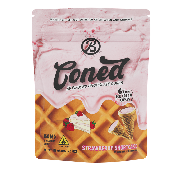 Coned | Hemp Edibles | Baked Bags