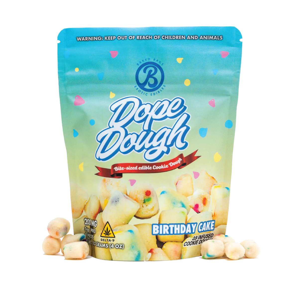 DOPE DOUGH - BIRTHDAY CAKE