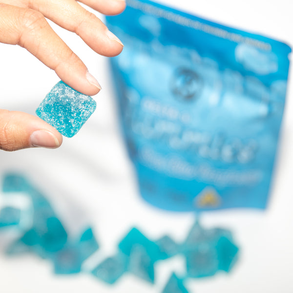 GUMMIES - SOUR BLUE RASPBERRY