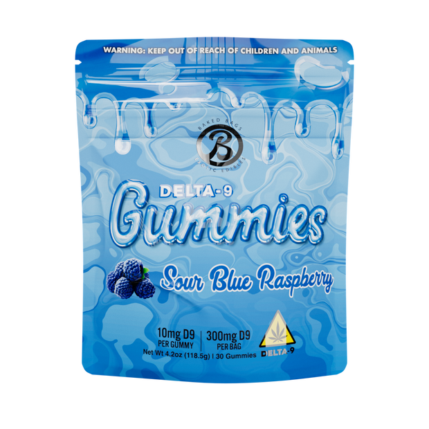 GUMMIES - SOUR BLUE RASPBERRY