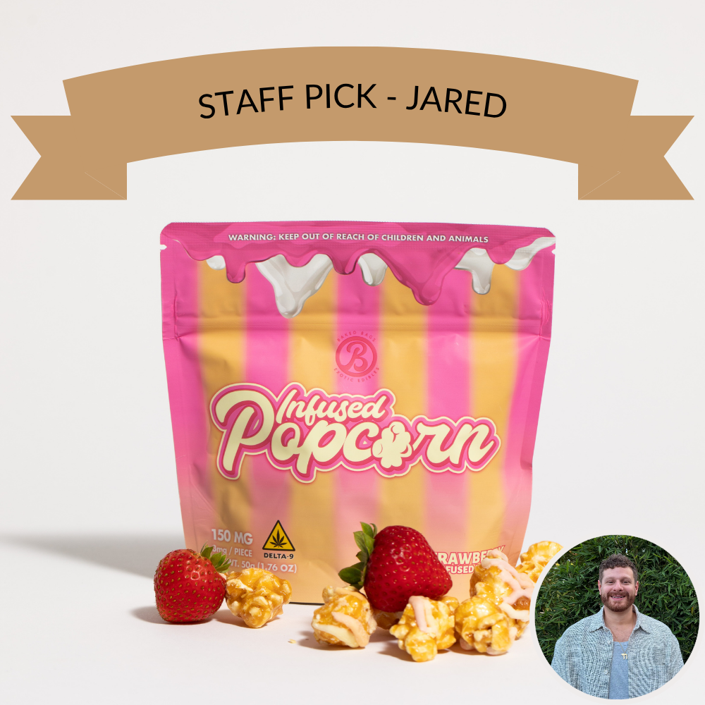 INFUSED POPCORN - STRAWBERRY