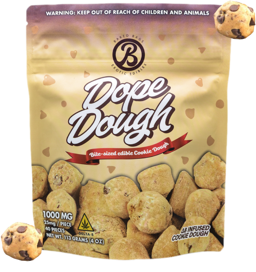 DOPE DOUGH - CHOCOLATE CHIP COOKIE DOUGH EDIBLES