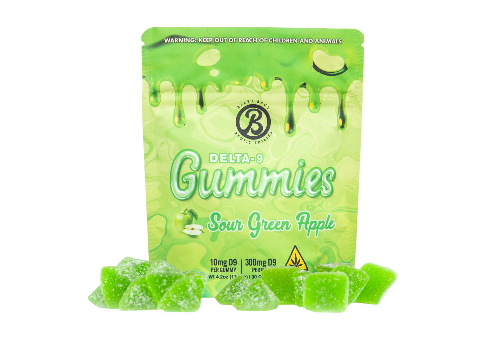 GUMMIES - SOUR GREEN APPLE