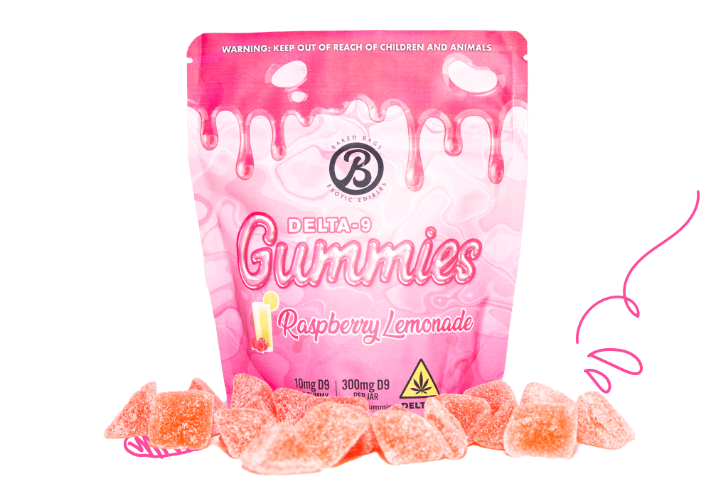 Hydrotic Gummies Raspberry GUMMIES - RASPBERRY LEMONADE
