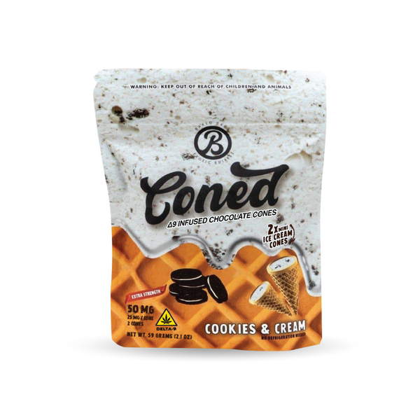 CONED - COOKIES & CREAM 2-PACK
